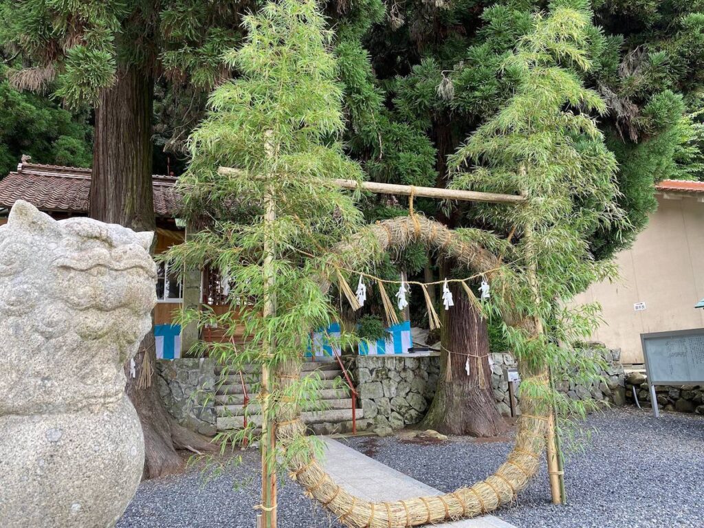 竹迫山八幡神社 夏越の大祓